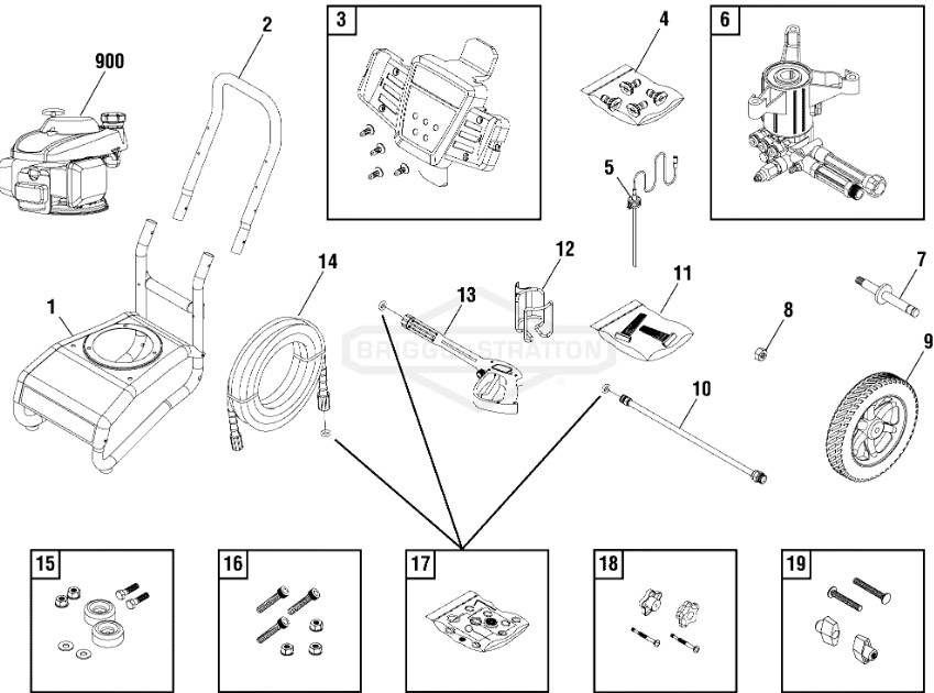 sears craftsman 2500 psi 020549-0 power washer replacement parts and pump parts